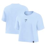Shop england women8217s national team nike women8217s fearless top – light blue – Mexico Football Shirts & World Cup Jerseys