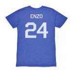 Shop enzo fernández argentina national team 1863fc player vintage tri-blend t-shirt – blue – Mexico Football Shirts & World Cup Jerseys