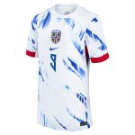 Shop erling haaland norway national team nike youth 2024 away replica jersey – white – Mexico Football Shirts & World Cup Jerseys