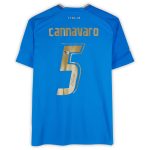 Shop fabio cannavaro italy national team autographed fanatics authentic 2022-23 blue home puma jersey – bas – Mexico Football Shirts & World Cup Jerseys