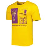 Shop fifa world cup qatar 2022 around the world t-shirt – yellow – Mexico Football Shirts & World Cup Jerseys