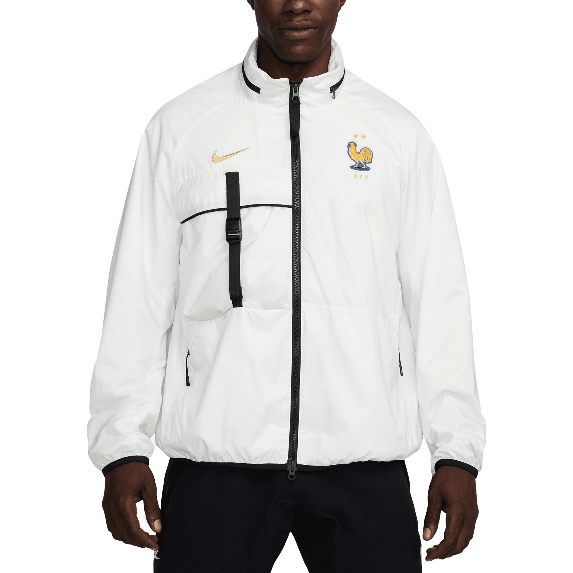 Shop france national team nike 2024 halo anthem full-zip jacket – white – Mexico Football Shirts & World Cup Jerseys