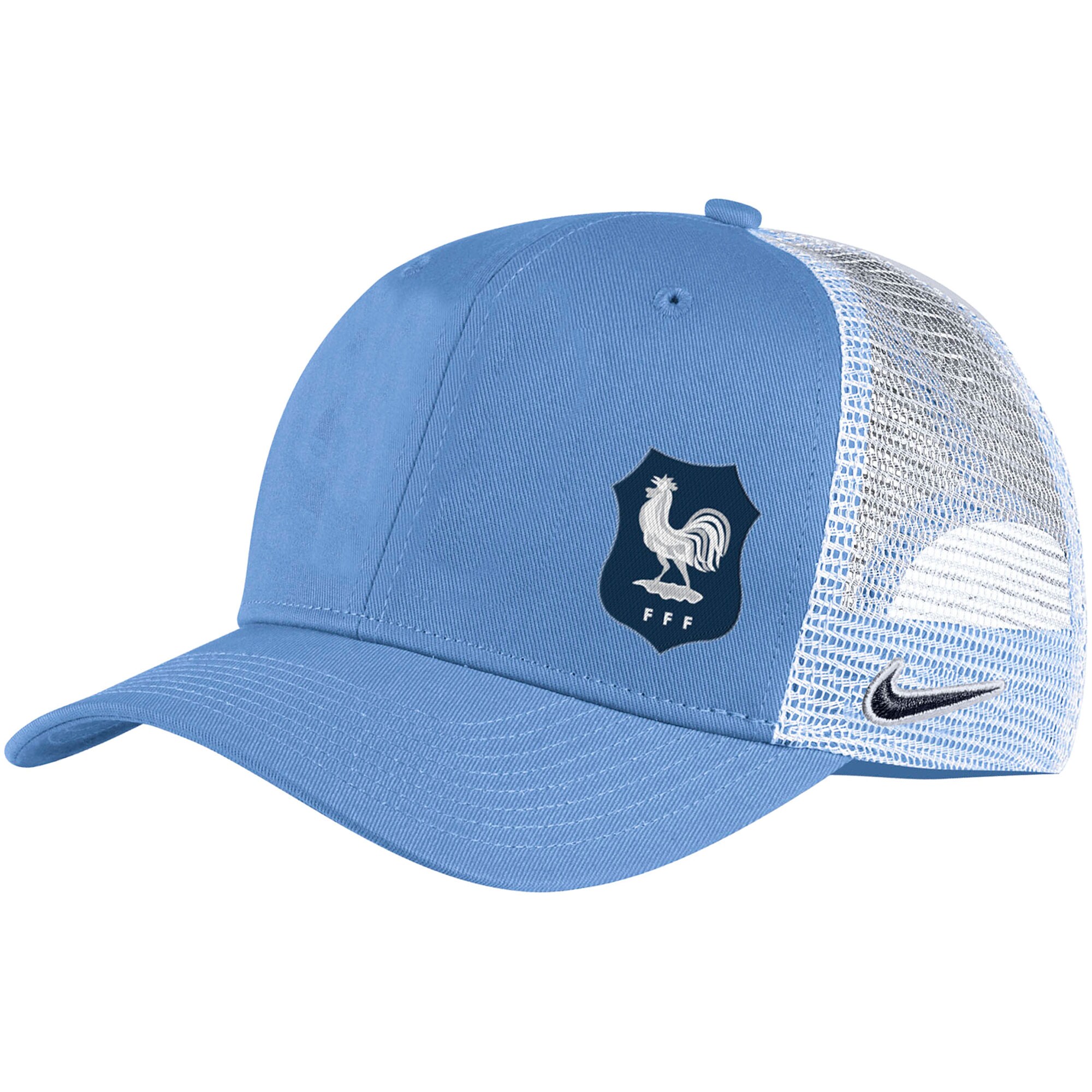 Shop france national team nike classic99 trucker snapback hat – blue – Mexico Football Shirts & World Cup Jerseys