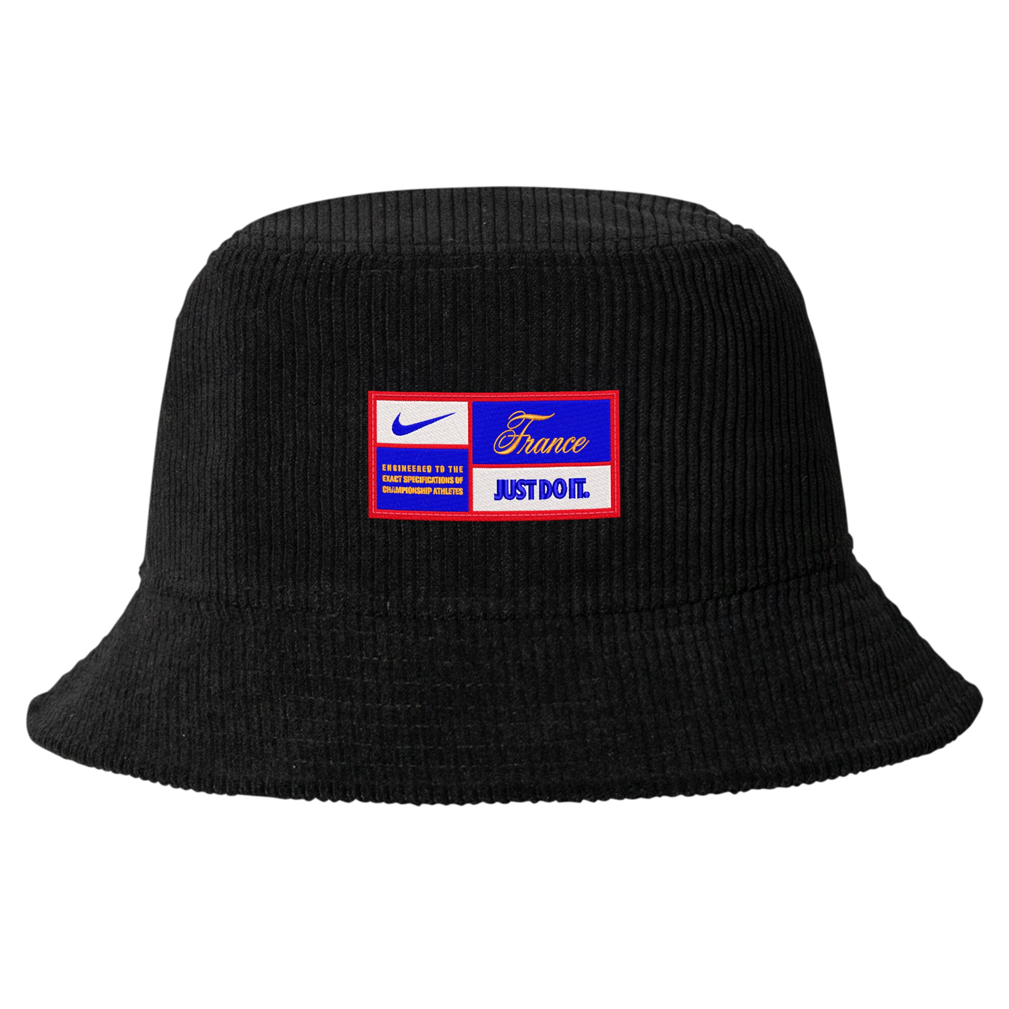 Shop france national team nike corduroy bucket hat – black – Mexico Football Shirts & World Cup Jerseys