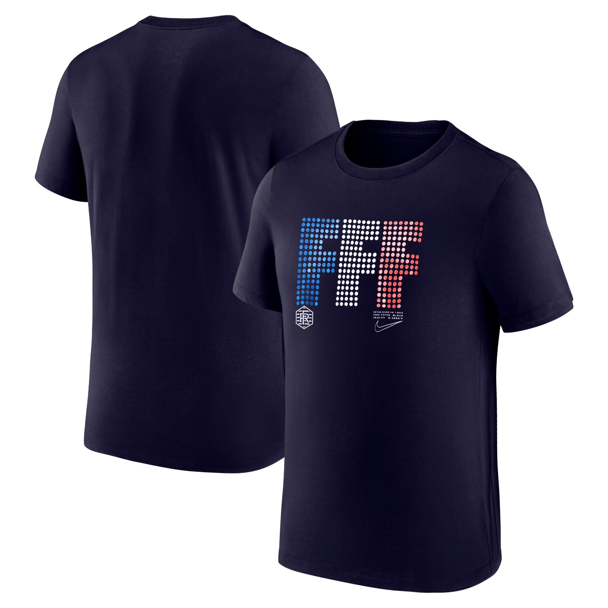 Shop france national team nike lights t-shirt – navy – Mexico Football Shirts & World Cup Jerseys