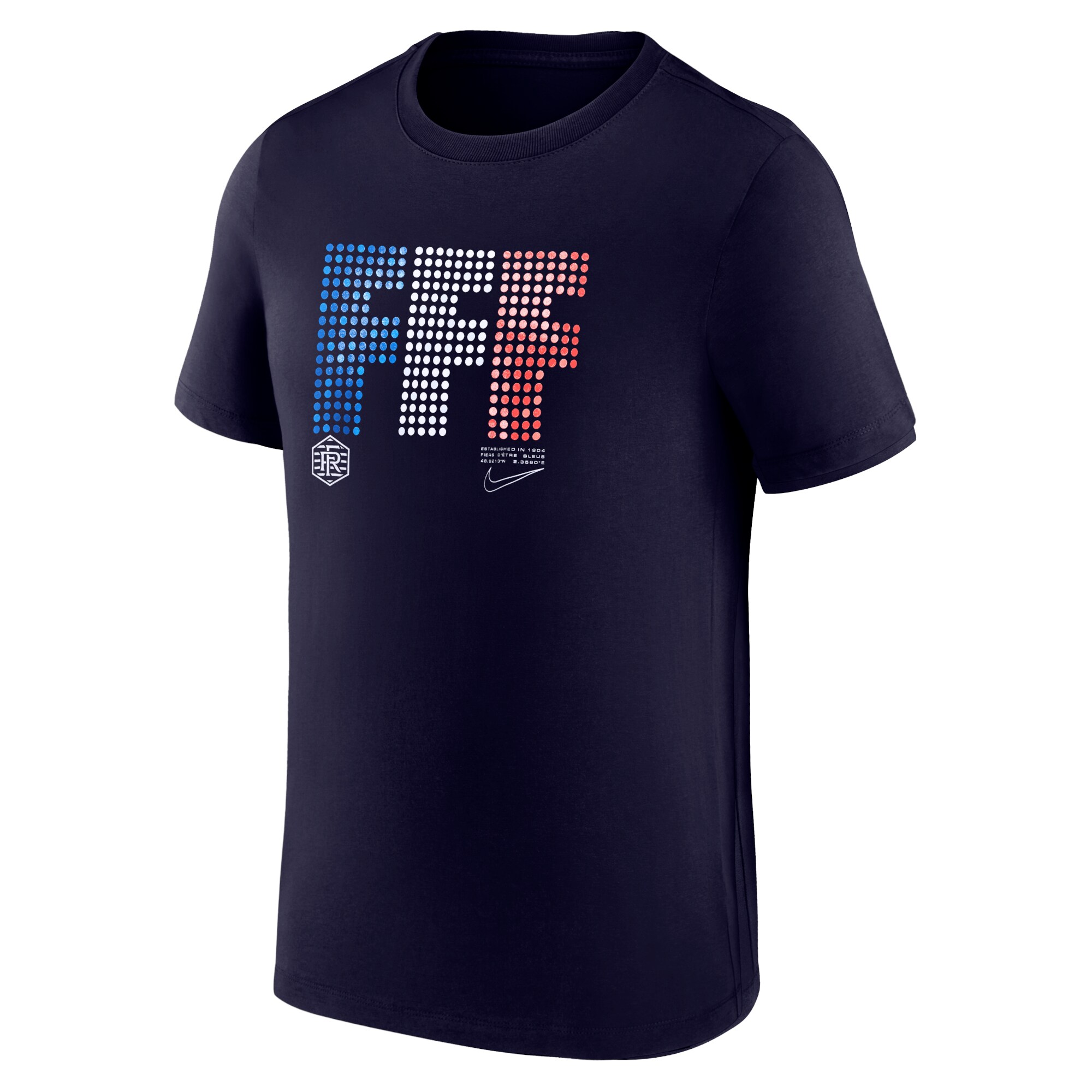 Shop france national team nike lights t-shirt – navy – Mexico Football Shirts & World Cup Jerseys