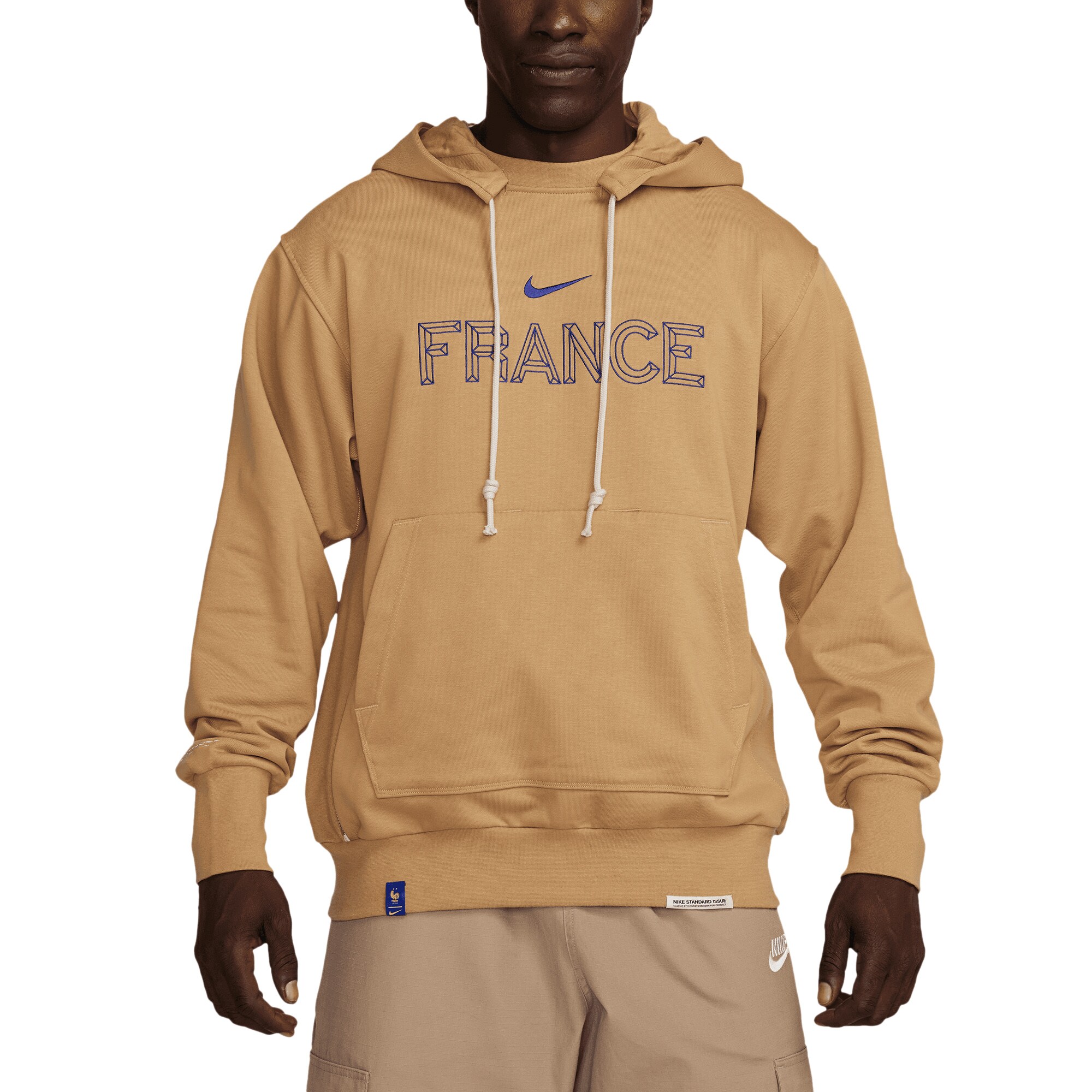 Shop france national team nike standard issue pullover hoodie – gold – Mexico Football Shirts & World Cup Jerseys