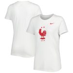 Shop france national team nike women8217s club crest t-shirt – white – Mexico Football Shirts & World Cup Jerseys