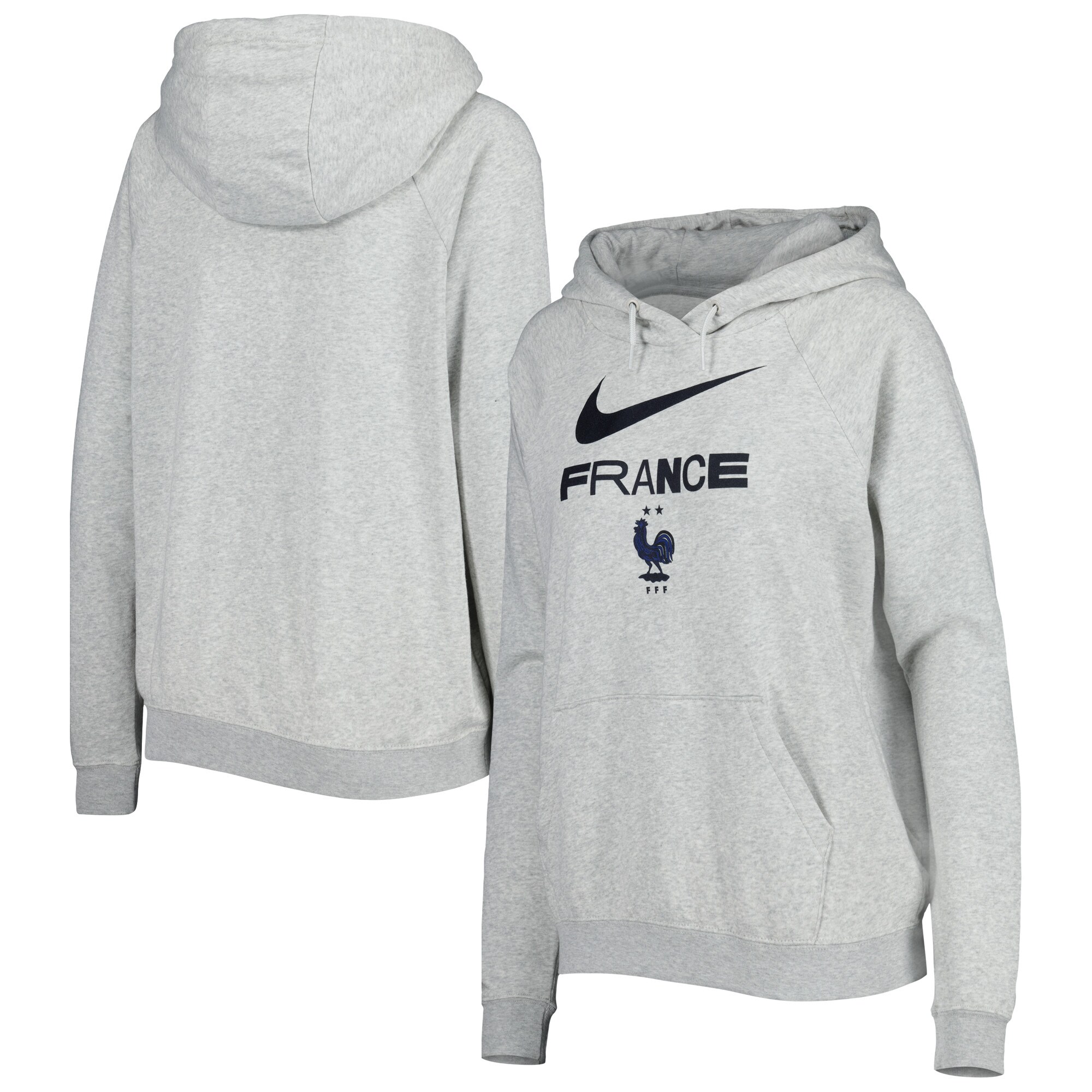 Shop france national team nike women8217s lockup varsity fleece raglan pullover hoodie – heather gray – Mexico Football Shirts & World Cup Jerseys