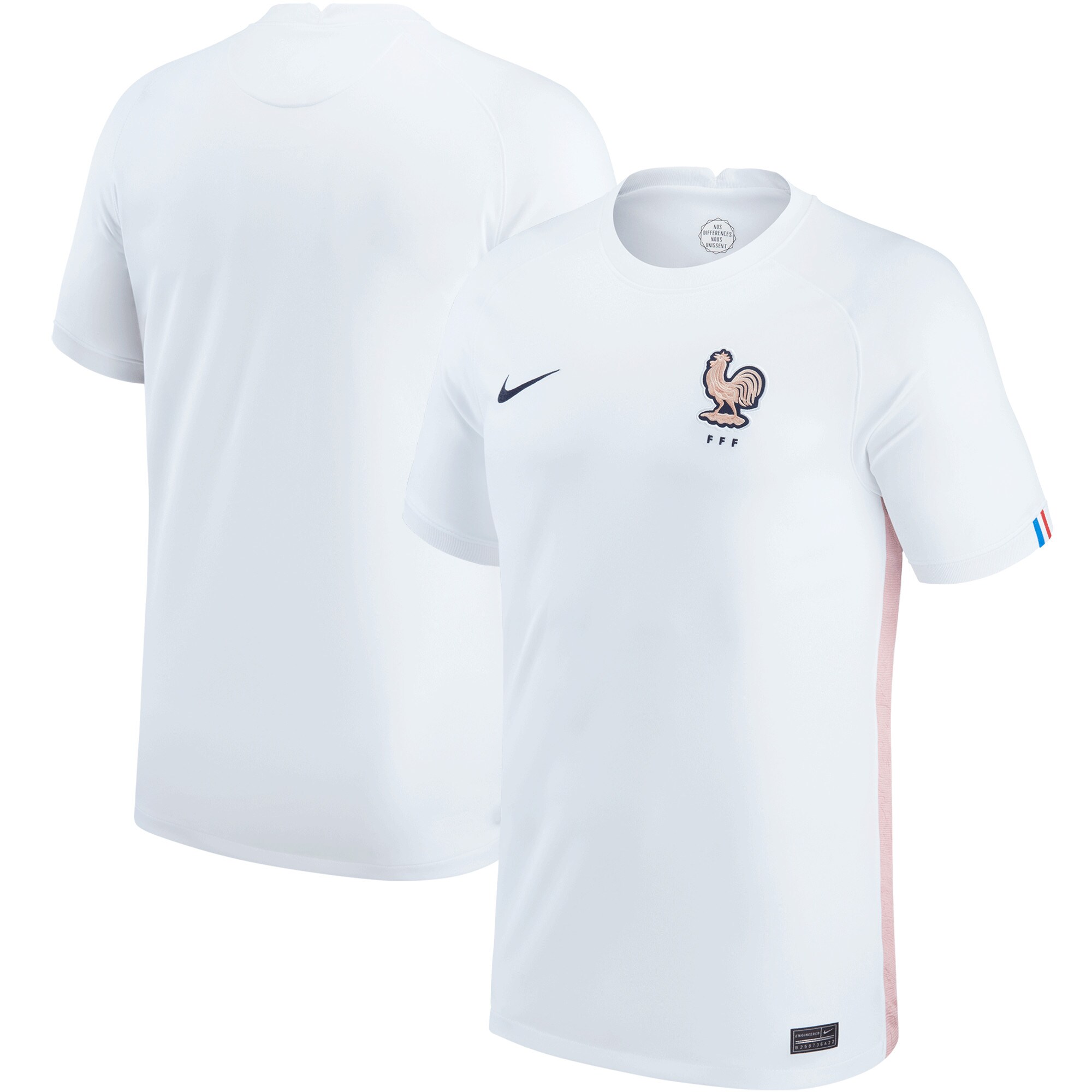 Shop france women8217s national team nike 202223 away replica blank jersey – white – Mexico Football Shirts & World Cup Jerseys