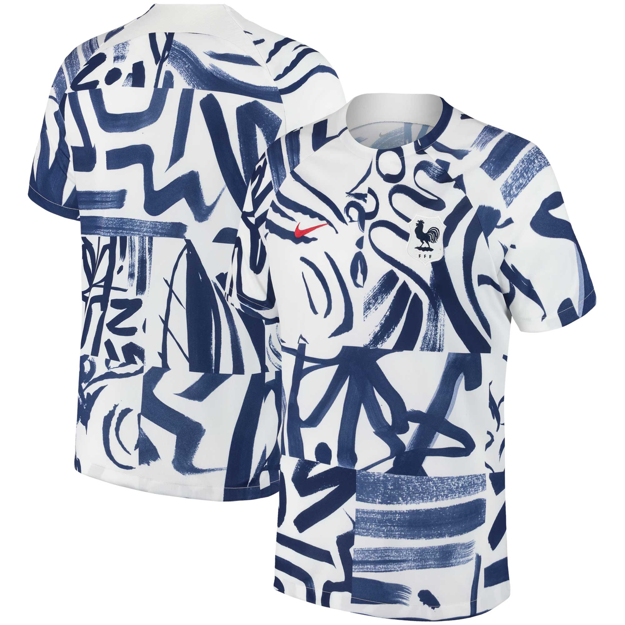 Shop france women8217s national team nike 2023 academy pro pre-match top – white – Mexico Football Shirts & World Cup Jerseys