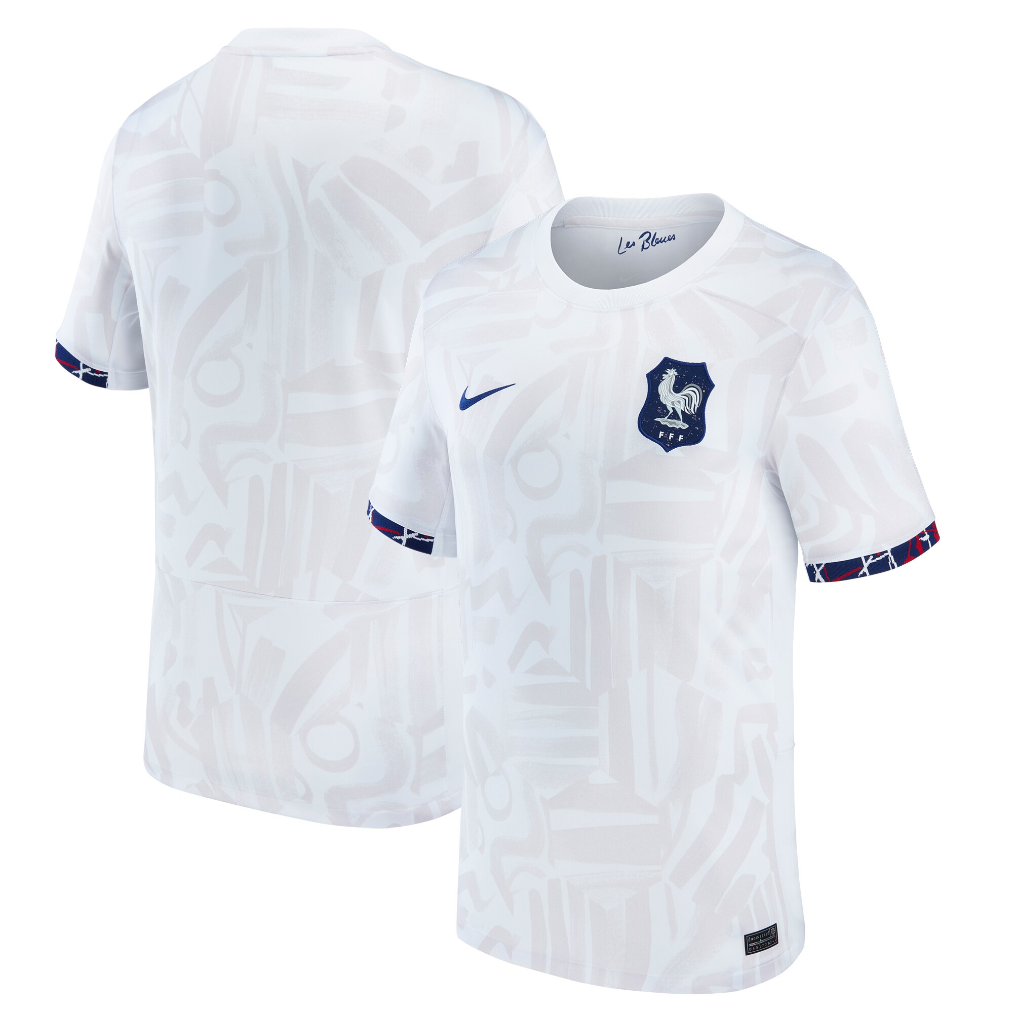 Shop france women8217s national team nike 2023 away stadium replica jersey – white – Mexico Football Shirts & World Cup Jerseys