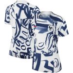 Shop france women8217s national team nike women8217s 2023 pre-match top – white – Mexico Football Shirts & World Cup Jerseys