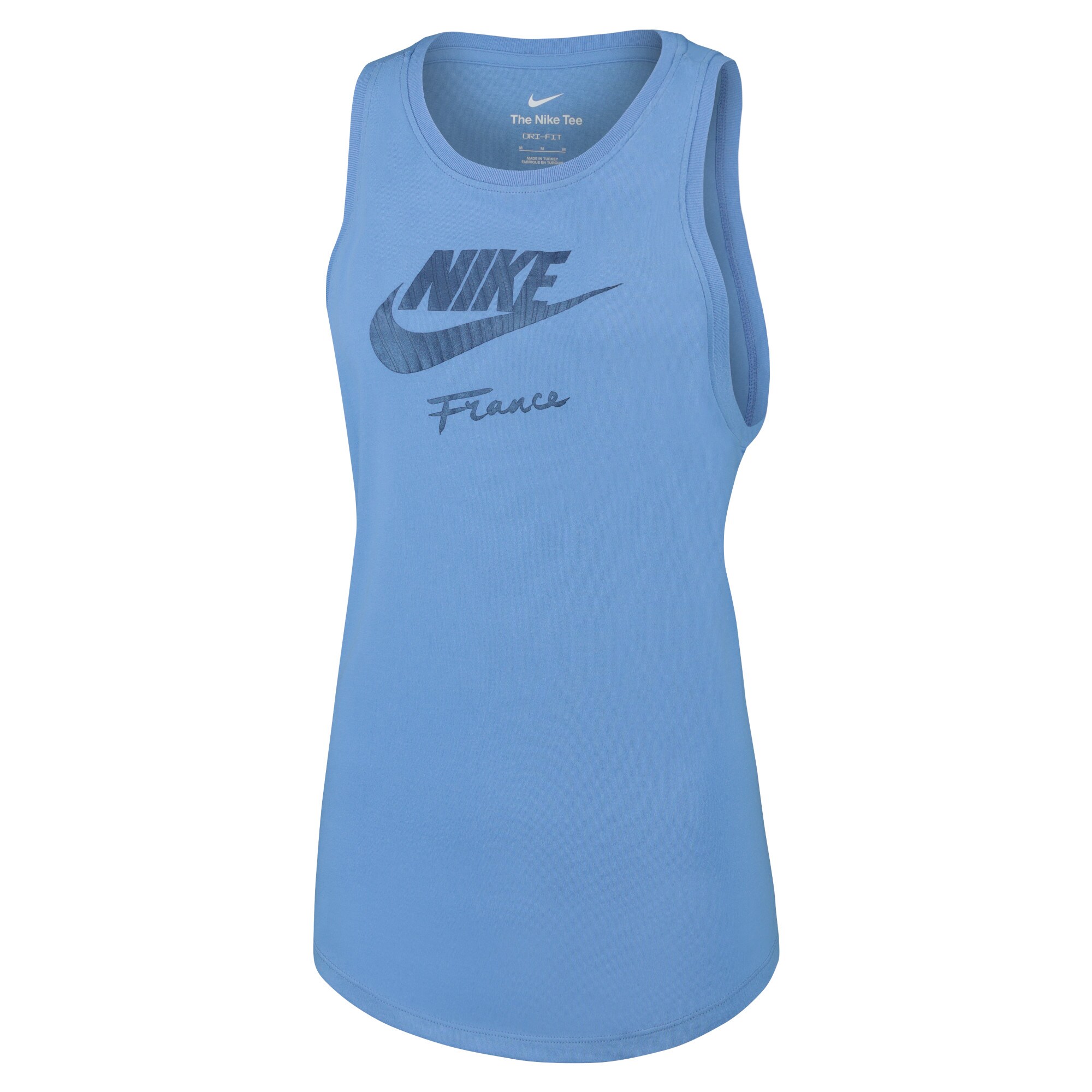 Shop france women8217s national team nike women8217s futura tank top – blue – Mexico Football Shirts & World Cup Jerseys