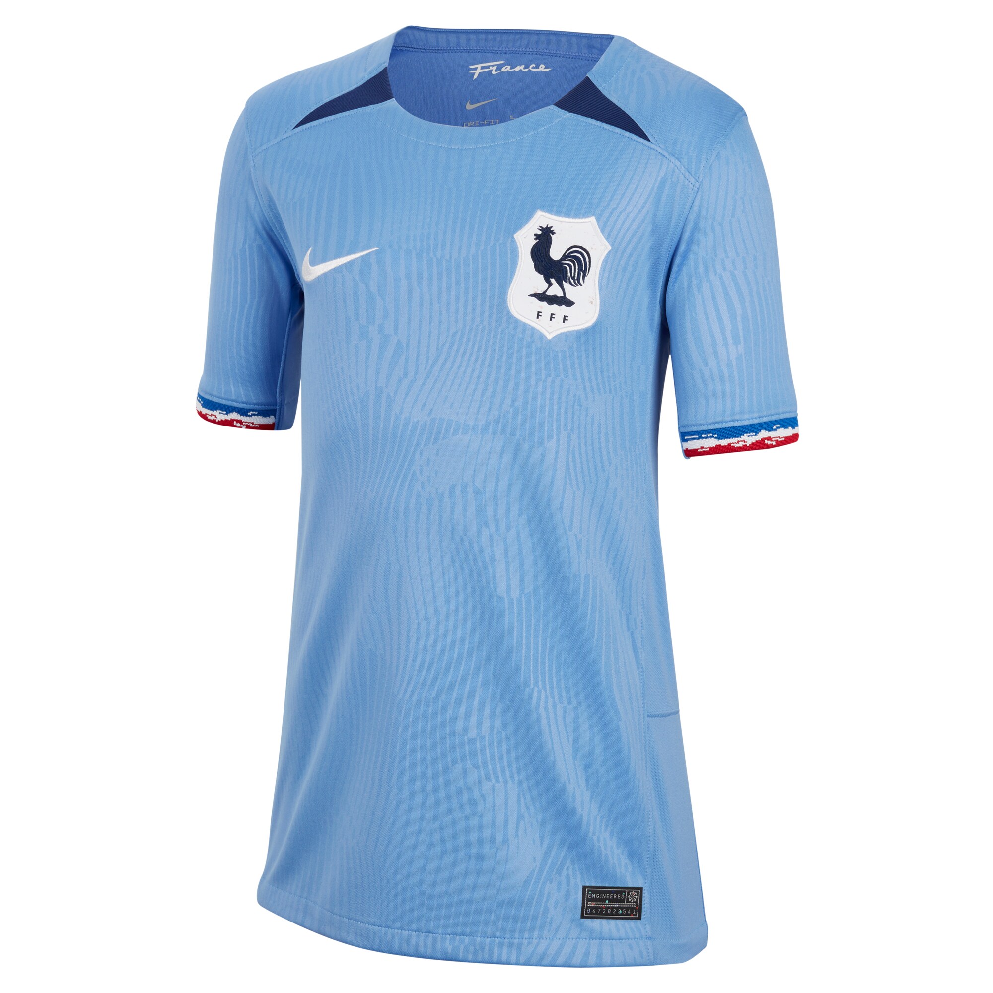 Shop france women8217s national team nike youth 2023 home stadium replica jersey – blue – Mexico Football Shirts & World Cup Jerseys