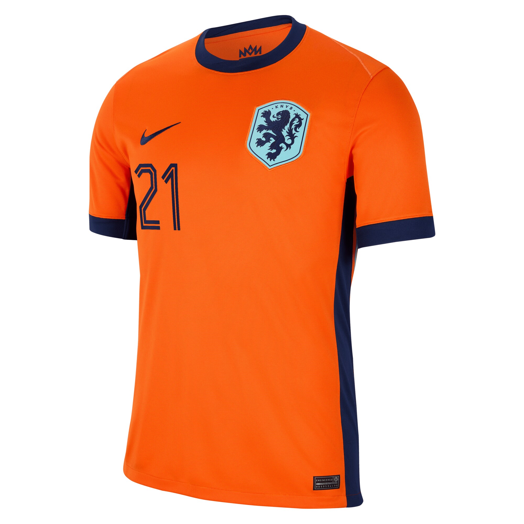 Shop frenkie de jong netherlands national team nike 2024 home replica jersey – orange – Mexico Football Shirts & World Cup Jerseys