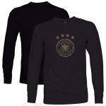 Shop germany national team 1863fc mono badge long sleeve t-shirt – black – Mexico Football Shirts & World Cup Jerseys