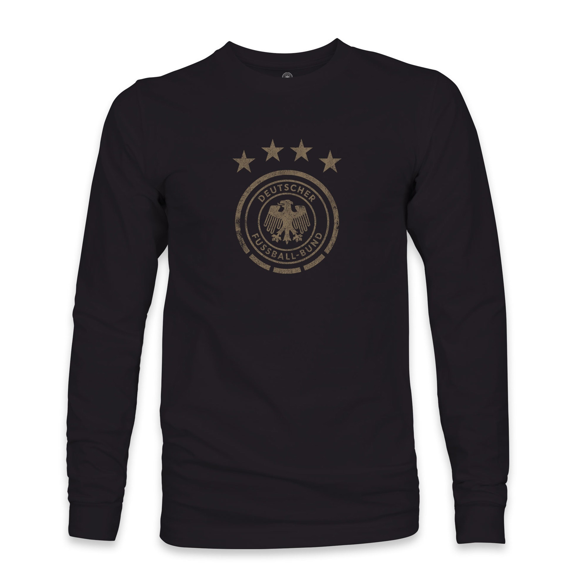 Shop germany national team 1863fc mono badge long sleeve t-shirt – black – Mexico Football Shirts & World Cup Jerseys