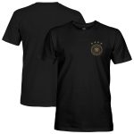 Shop germany national team 1863fc mono badge t-shirt – black – Mexico Football Shirts & World Cup Jerseys
