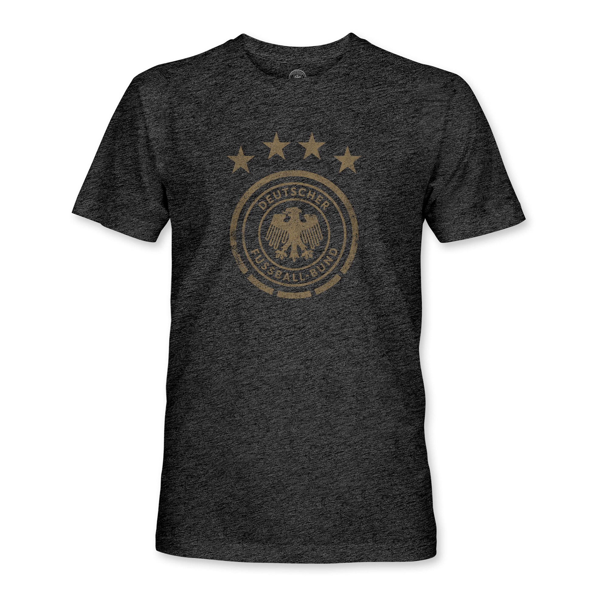Shop germany national team 1863fc mono badge vintage tri-blend t-shirt – heather black – Mexico Football Shirts & World Cup Jerseys