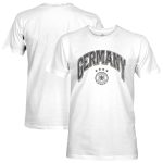 Shop germany national team 1863fc retro wordmark t-shirt – white – Mexico Football Shirts & World Cup Jerseys