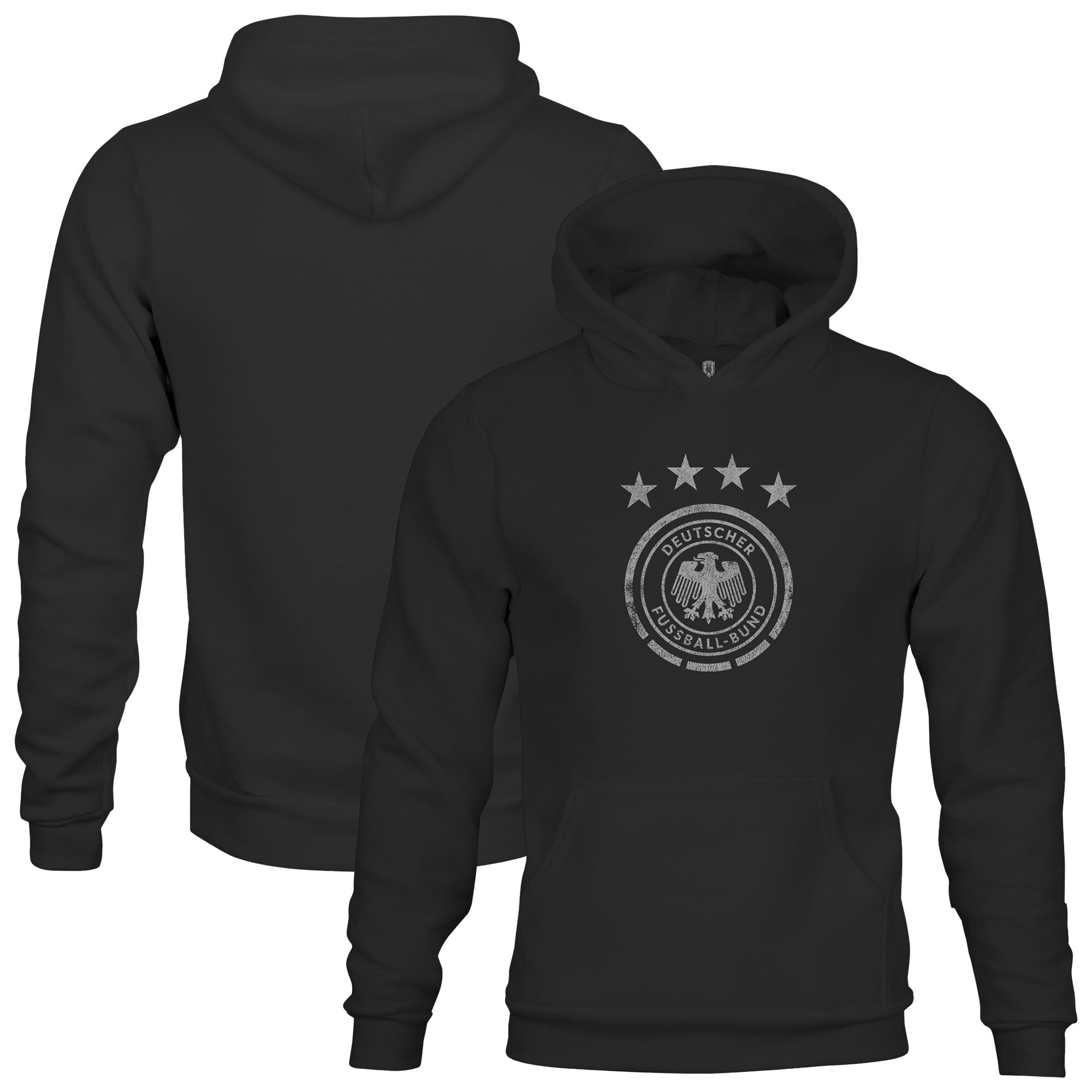 Shop germany national team 1863fc youth mono badge fleece pullover hoodie – black – Mexico Football Shirts & World Cup Jerseys