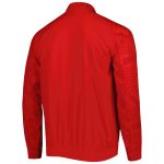 Shop ghana national team puma pre-match raglan full-zip training jacket – red – Mexico Football Shirts & World Cup Jerseys