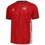 Shop greenland national team hummel 2025 home replica jersey – red – Mexico Football Shirts & World Cup Jerseys