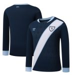 Shop guatemala national team umbro 2025 away replica long sleeve jersey – navy – Mexico Football Shirts & World Cup Jerseys