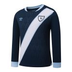 Shop guatemala national team umbro 2025 away replica long sleeve jersey – navy – Mexico Football Shirts & World Cup Jerseys