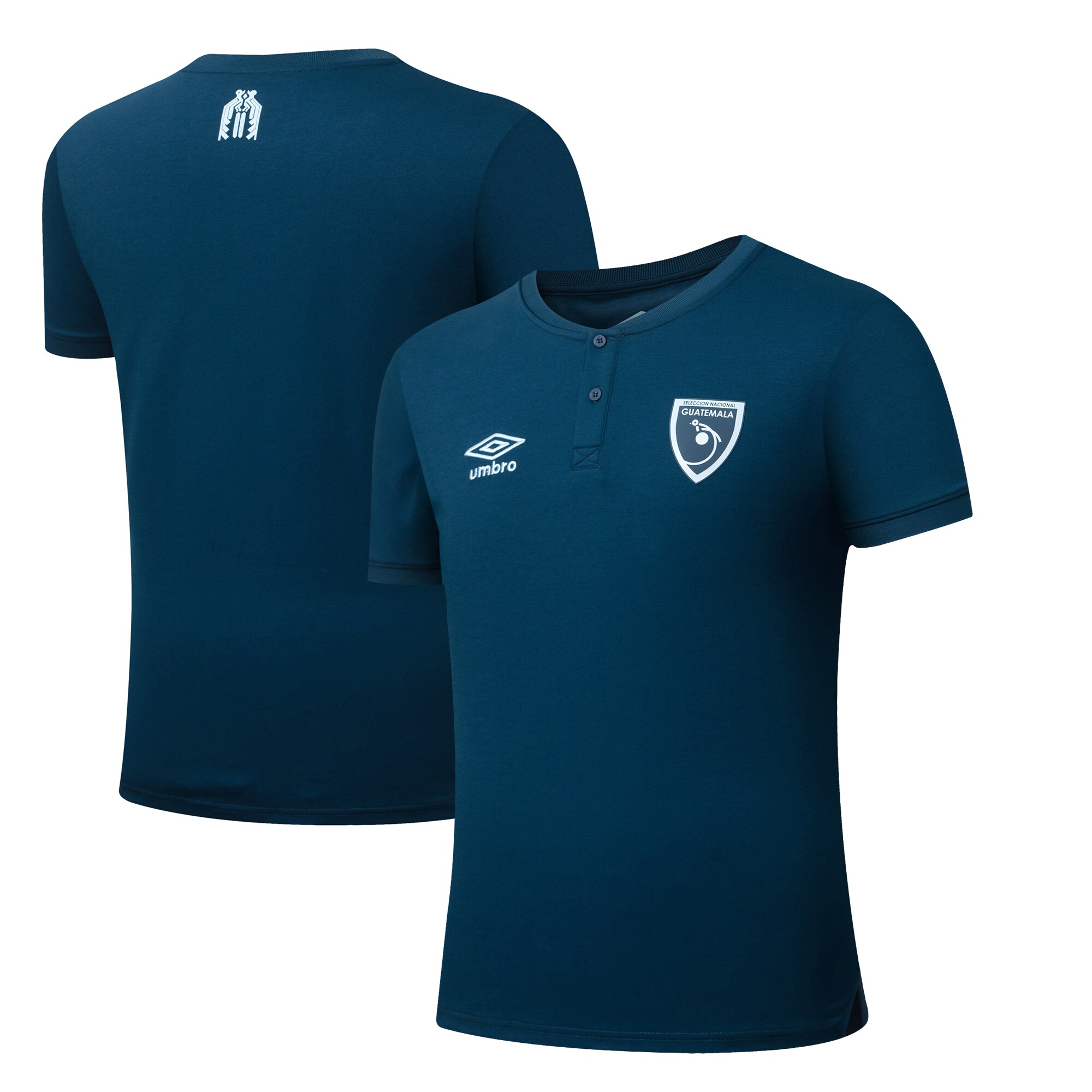 Shop guatemala national team umbro 2025 crew neck polo – navy – Mexico Football Shirts & World Cup Jerseys