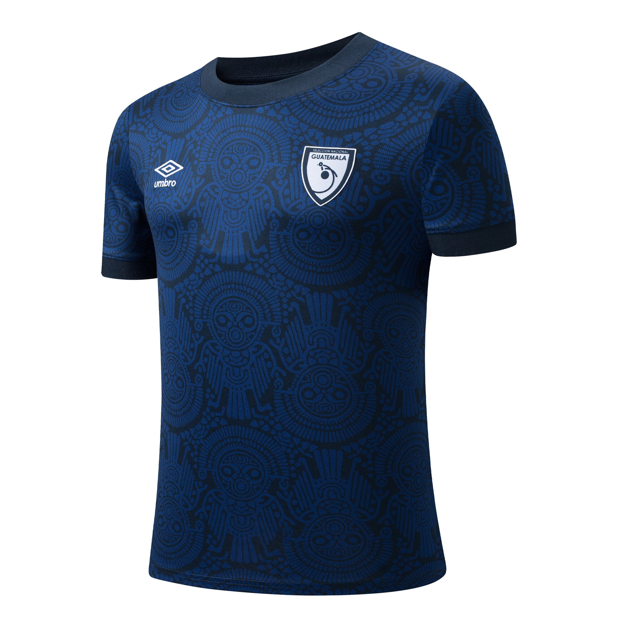 Shop guatemala national team umbro 2025 pre-match jersey – navy – Mexico Football Shirts & World Cup Jerseys