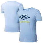Shop guatemala national team umbro 2025 t-shirt – light blue – Mexico Football Shirts & World Cup Jerseys