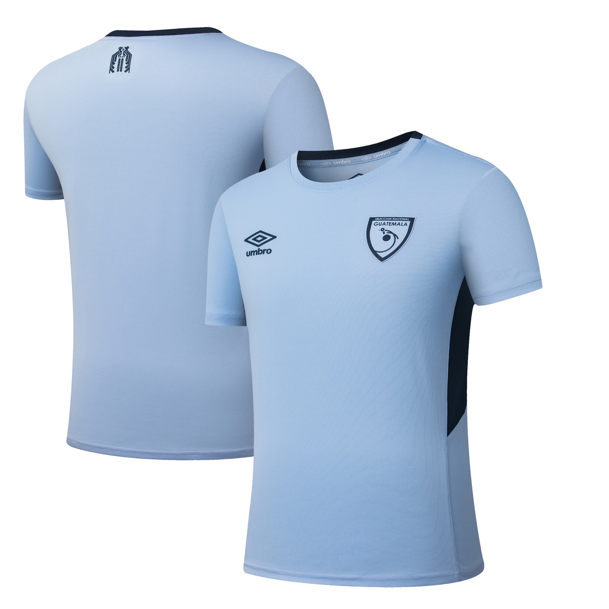 Shop guatemala national team umbro 2025 training jersey – light blue – Mexico Football Shirts & World Cup Jerseys