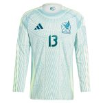 Shop guillermo ochoa mexico national team adidas 2024 away replica player long sleeve jersey – green – Mexico Football Shirts & World Cup Jerseys