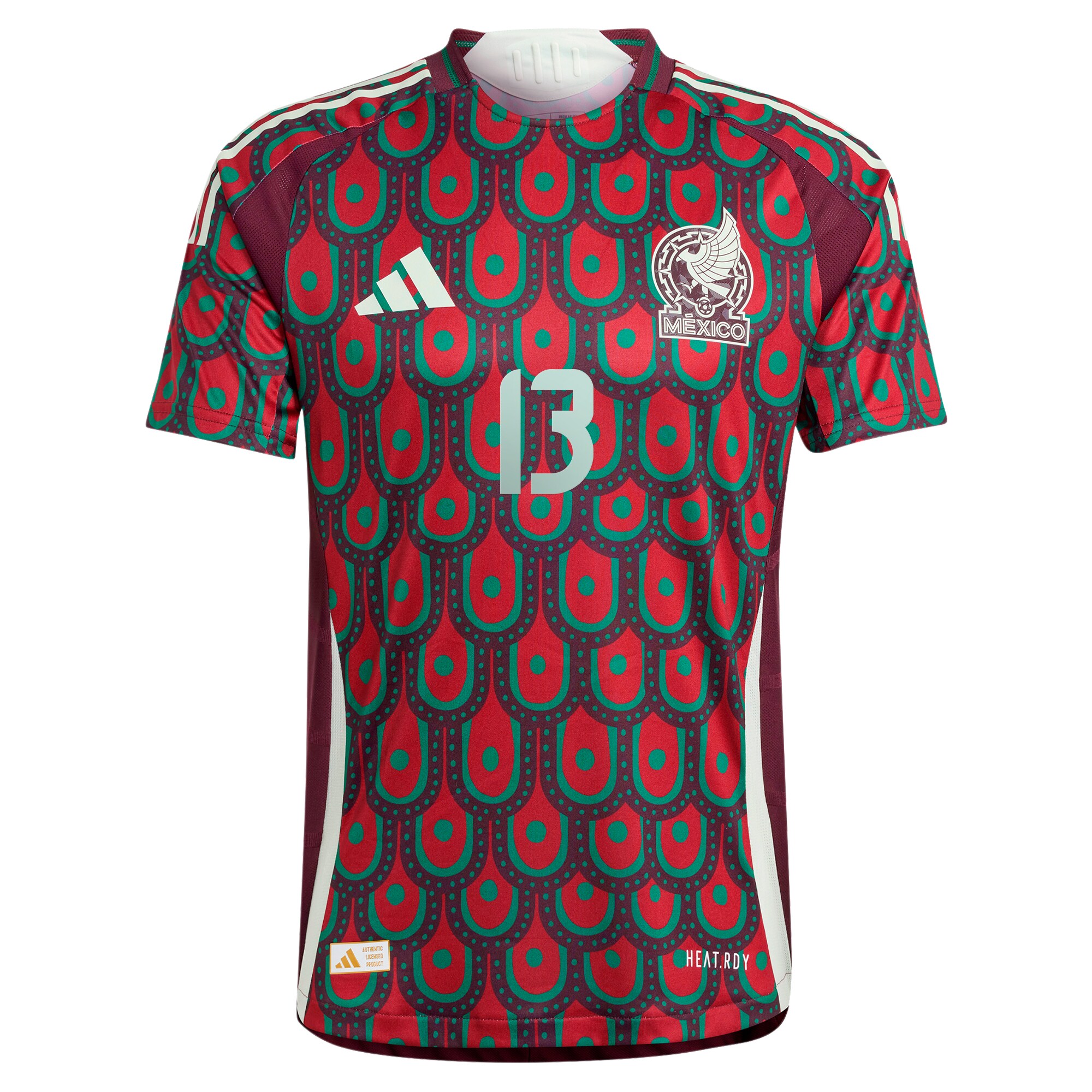 Shop guillermo ochoa mexico national team adidas 2024 home authentic player jersey – burgundy – Mexico Football Shirts & World Cup Jerseys
