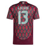 Shop guillermo ochoa mexico national team adidas 2024 home authentic player jersey – burgundy – Mexico Football Shirts & World Cup Jerseys