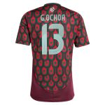 Shop guillermo ochoa mexico national team adidas 2024 home replica player jersey – burgundy – Mexico Football Shirts & World Cup Jerseys