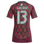 Shop guillermo ochoa mexico national team adidas women8217s 2024 home replica player jersey – burgundy – Mexico Football Shirts & World Cup Jerseys