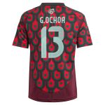 Shop guillermo ochoa mexico national team adidas youth 2024 home replica player jersey – burgundy – Mexico Football Shirts & World Cup Jerseys