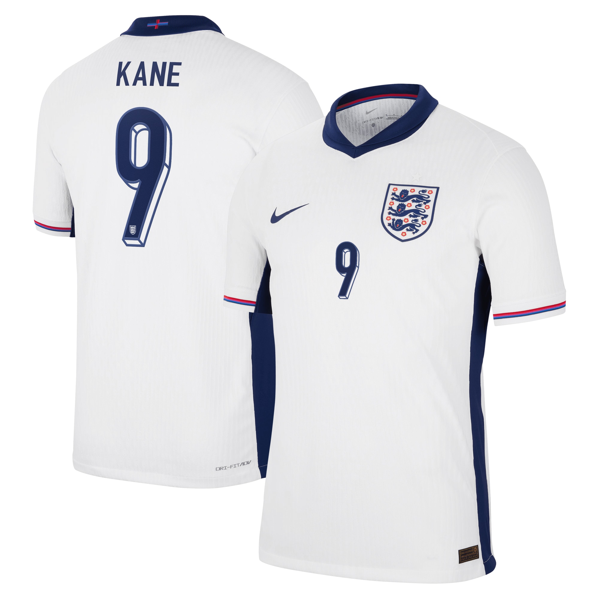 Shop harry kane england national team nike 2024 home authentic jersey white – Mexico Football Shirts & World Cup Jerseys
