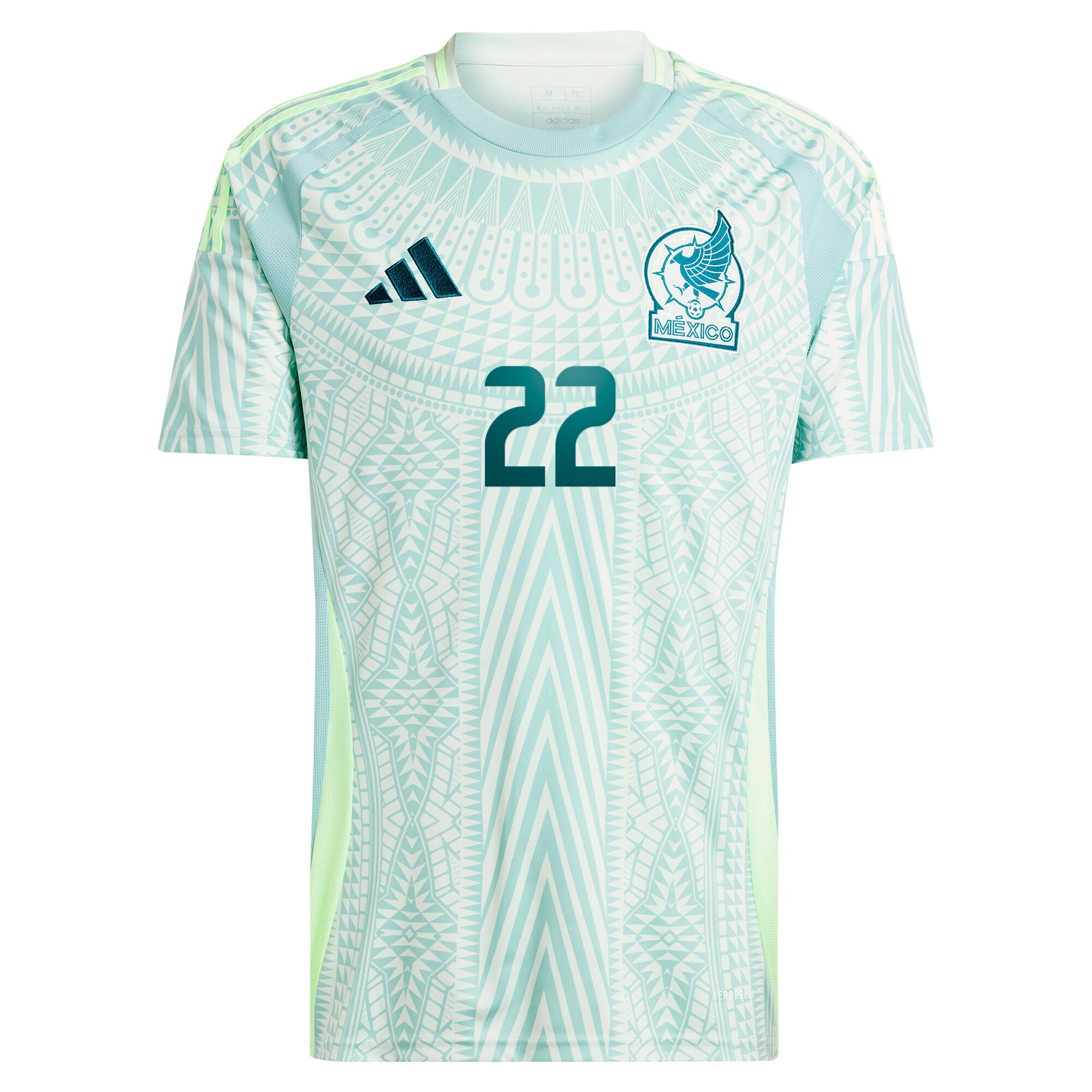Shop hirving lozano mexico national team adidas 2024 away replica player jersey – green – Mexico Football Shirts & World Cup Jerseys