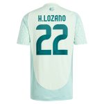 Shop hirving lozano mexico national team adidas 2024 away replica player jersey – green – Mexico Football Shirts & World Cup Jerseys