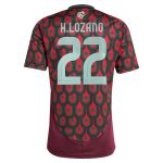 Shop hirving lozano mexico national team adidas 2024 home replica player jersey – burgundy – Mexico Football Shirts & World Cup Jerseys