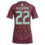 Shop hirving lozano mexico national team adidas women8217s 2024 home replica player jersey – burgundy – Mexico Football Shirts & World Cup Jerseys