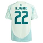 Shop hirving lozano mexico national team adidas youth 2024 away replica player jersey – green – Mexico Football Shirts & World Cup Jerseys