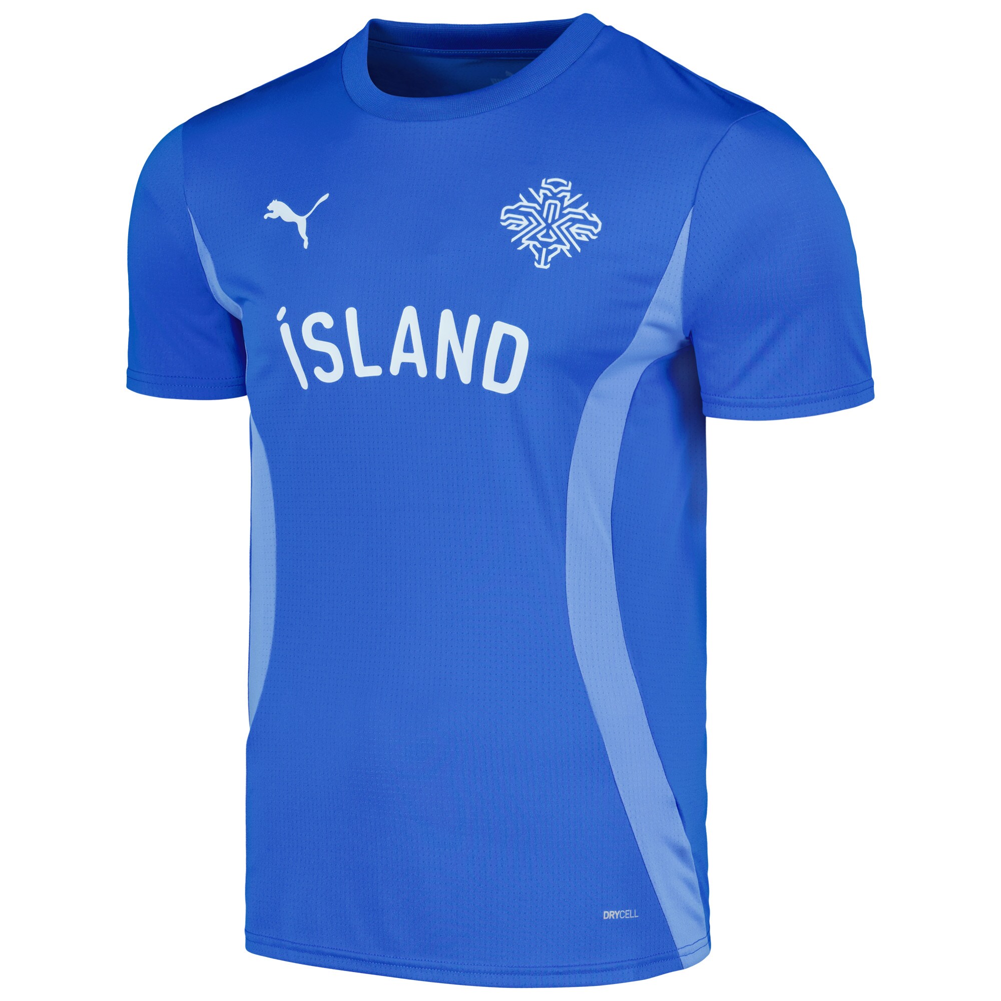 Shop iceland national team puma 2024 pre-match jersey – blue – Mexico Football Shirts & World Cup Jerseys