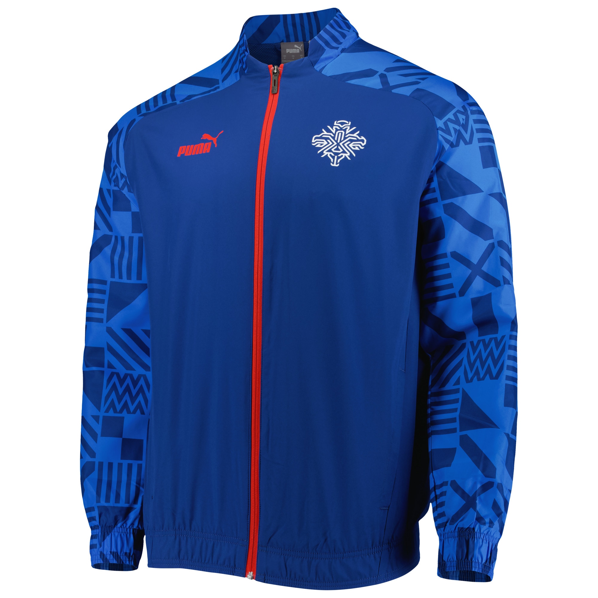 Shop iceland national team puma pre-match raglan full-zip training jacket – light blue – Mexico Football Shirts & World Cup Jerseys