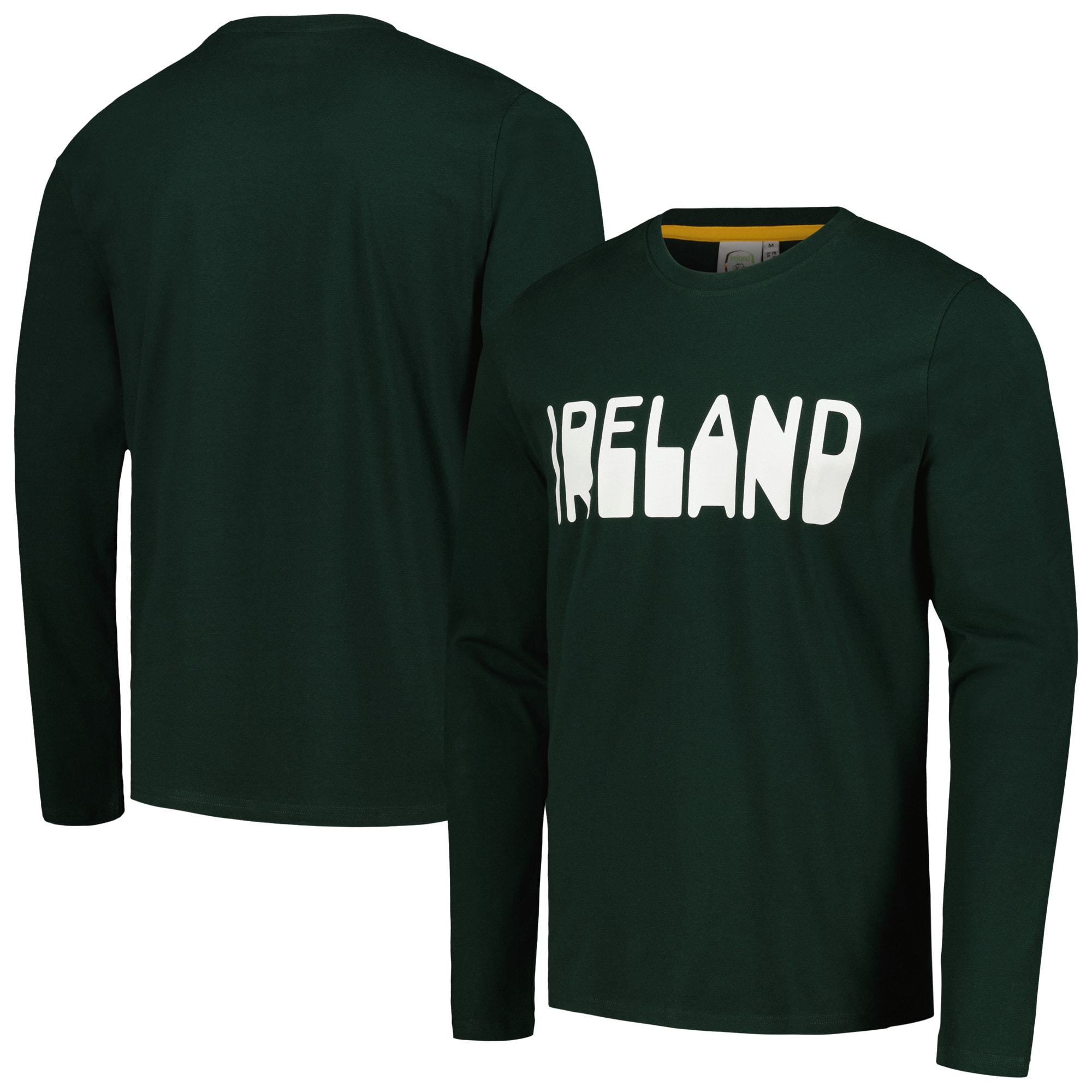 Shop ireland national team heavy long sleeve t-shirt – green – Mexico Football Shirts & World Cup Jerseys