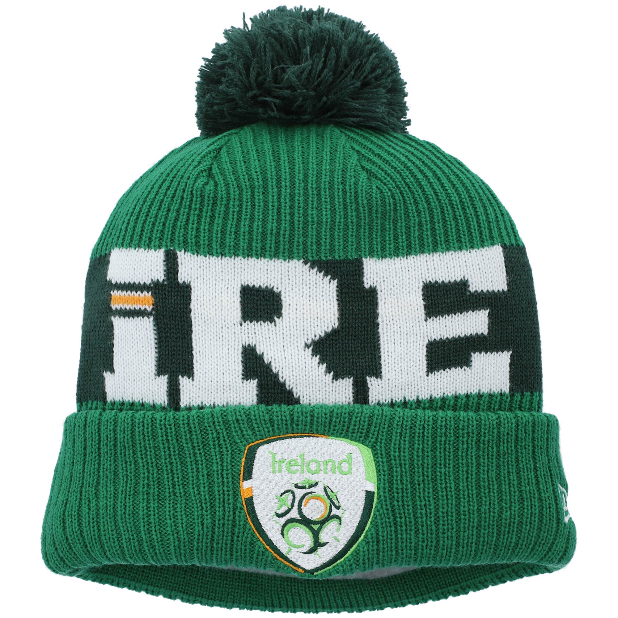 Shop ireland national team new era essential bob cuffed knit hat – green – Mexico Football Shirts & World Cup Jerseys